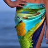 Mulberry Silk Scarf St. Lucia