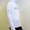 St. Lucia t-shirt white long sleeve side1