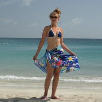 St. Lucia Pareo  Beach wrap