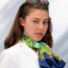 Silk Scarf Saint Lucia classic style