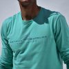 Long Sleeve T-Shirt Mint Green Antigua Barbuda