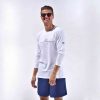 Long Sleeve T-Shirt White Antigua Barbuda