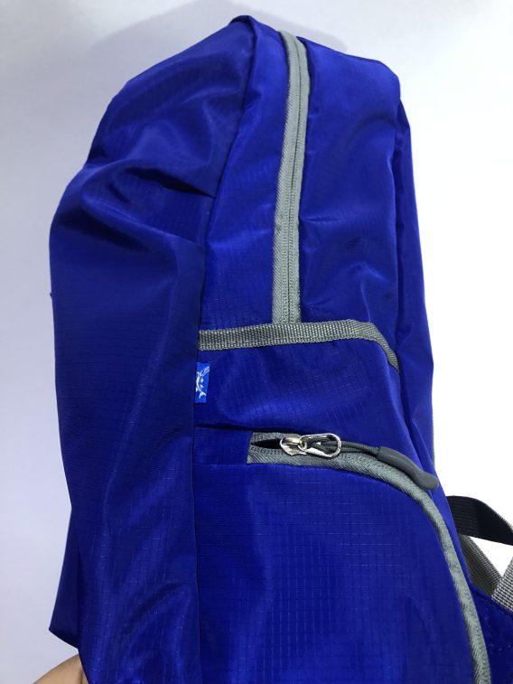 Travel Backpack - light and foldable into small pouch - side pocket