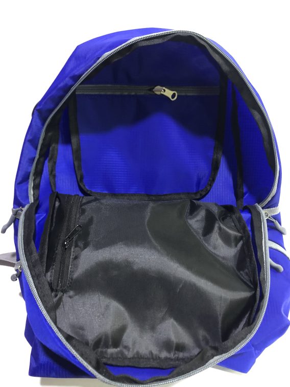Travel Backpack - light and foldable into small pouch - inside pockets